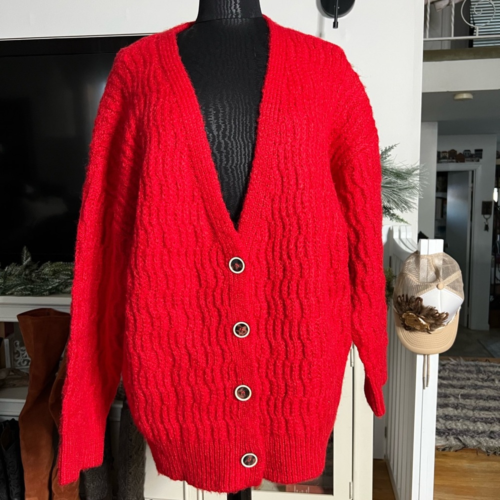 POL Vintage-Inspired Cardigan